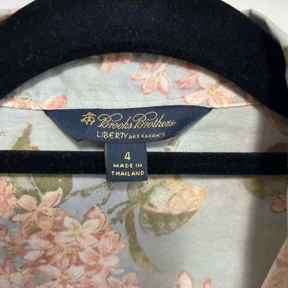 Liberty Art Fabric + Brooks Brother’s Floral Button-Front Long-Sleeve Shirt - Picture 10 of 11